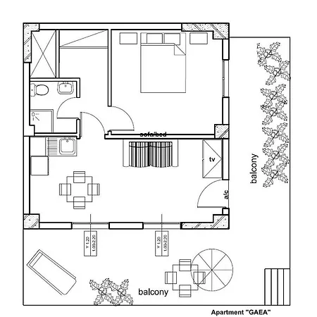 Appartement Gorgona Di Thassos Limenaria (Thasos)